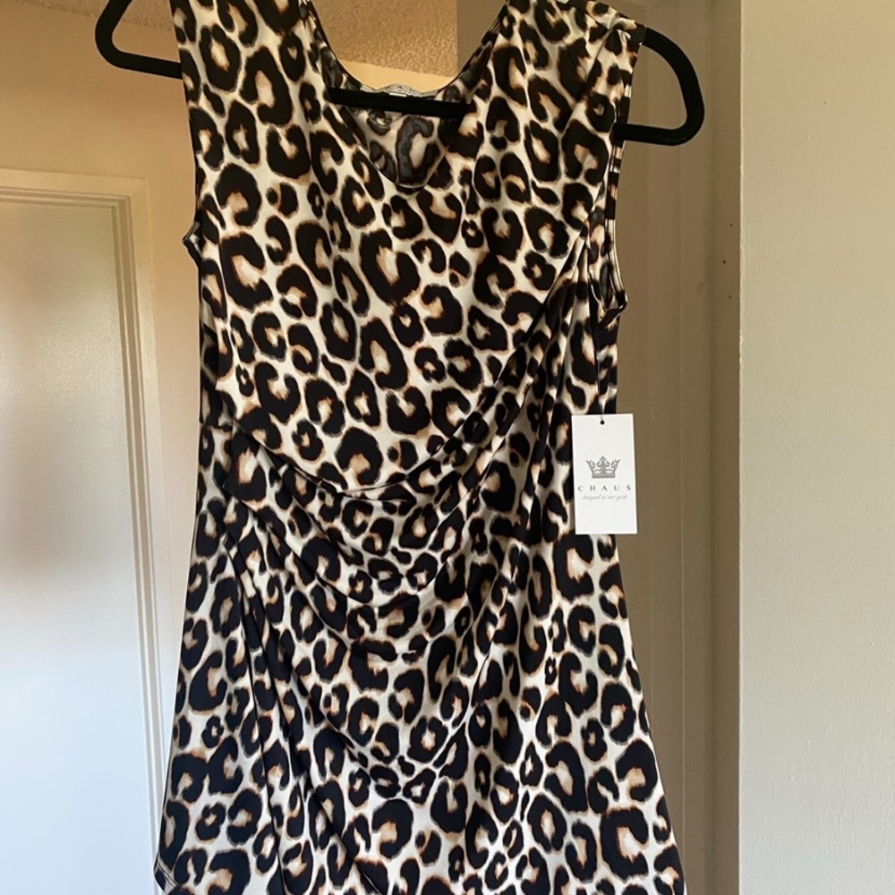 Brand new leopard print tank